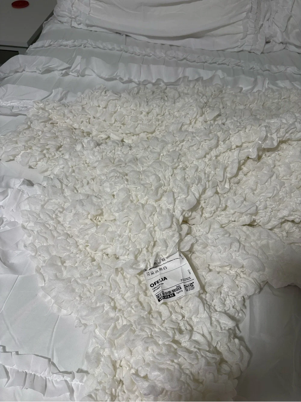 IKEA Ofelia Throw Blanket $25.00 Size 51”x67” Washable